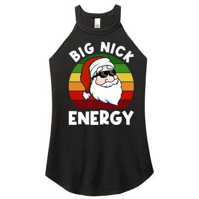 Funny Christmas Shirt Santa Shirt Big Nick Energy Xmas Women’s Perfect Tri Rocker Tank