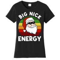 Funny Christmas Shirt Santa Shirt Big Nick Energy Xmas Women's T-Shirt