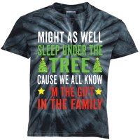 Funny Christmas Shirts Christmas Pajamas Girls Boy Kids Tie-Dye T-Shirt