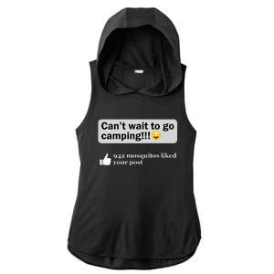 Funny Camping Saying Humor Outdoorsy Joke Camp Gear Gift Ladies PosiCharge Tri-Blend Wicking Draft Hoodie Tank