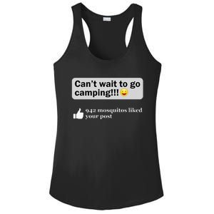 Funny Camping Saying Humor Outdoorsy Joke Camp Gear Gift Ladies PosiCharge Competitor Racerback Tank