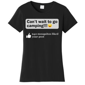 Funny Camping Saying Humor Outdoorsy Joke Camp Gear Gift Women's T-Shirt