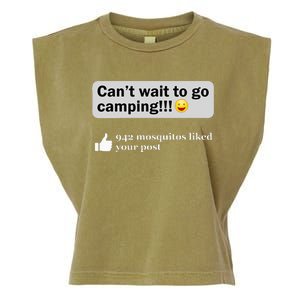 Funny Camping Saying Humor Outdoorsy Joke Camp Gear Gift Garment-Dyed Women's Muscle Tee