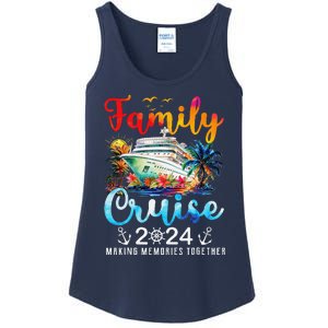 Family Cruise Ship Vacation Trip 2024 Family Cruise Matching Ladies Essential Tank