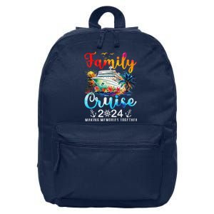 Family Cruise Ship Vacation Trip 2024 Family Cruise Matching 16 in Basic Backpack