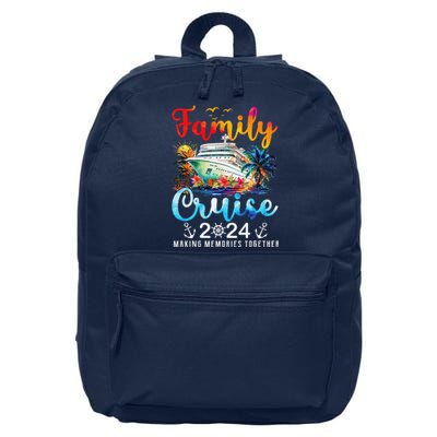 Family Cruise Ship Vacation Trip 2024 Family Cruise Matching 16 in Basic Backpack