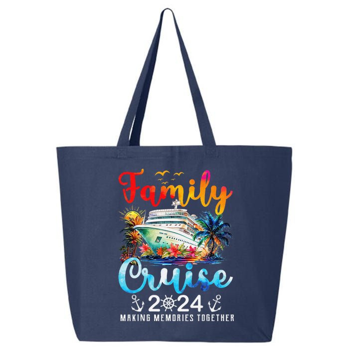 Family Cruise Ship Vacation Trip 2024 Family Cruise Matching 25L Jumbo Tote