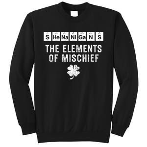 Funny Chemistry  Shenanigans Periodic Table Elements Sweatshirt