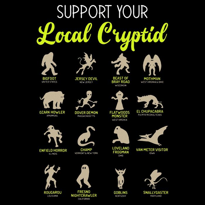 Funny Cryptozoology Support Your Local Cryptid Research Team Impact Tech Backpack