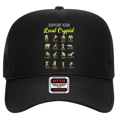 Funny Cryptozoology Support Your Local Cryptid Research Team Hat