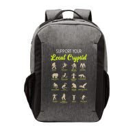 Funny Cryptozoology Support Your Local Cryptid Research Team Vector Backpack