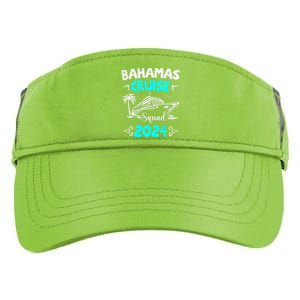 Family Cruise Squad Bahamas 2024 Summer Matching Vacation Adult Drive Performance Visor