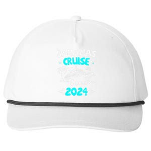 Family Cruise Squad Bahamas 2024 Summer Matching Vacation Snapback Five-Panel Rope Hat