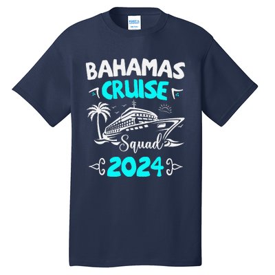 Family Cruise Squad Bahamas 2024 Summer Matching Vacation Tall T-Shirt