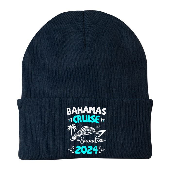 Family Cruise Squad Bahamas 2024 Summer Matching Vacation Knit Cap Winter Beanie