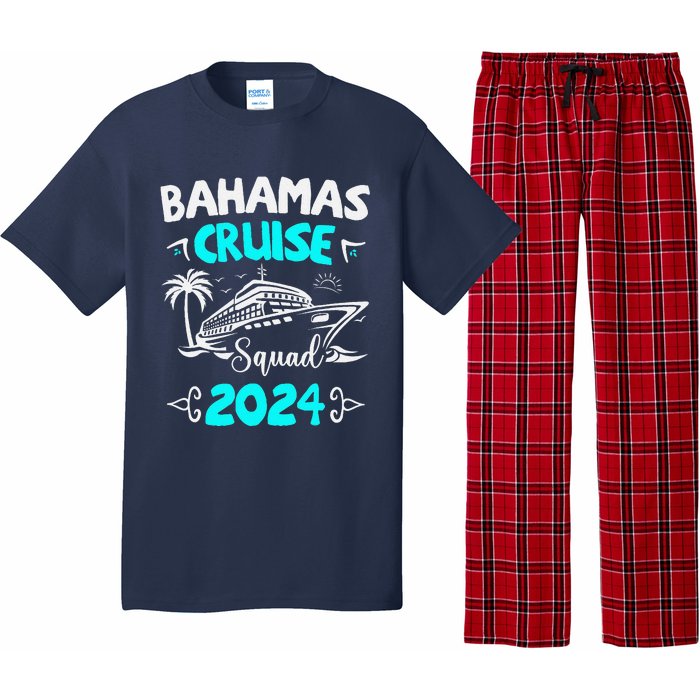 Family Cruise Squad Bahamas 2024 Summer Matching Vacation Pajama Set