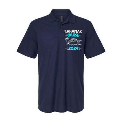 Family Cruise Squad Bahamas 2024 Summer Matching Vacation Softstyle Adult Sport Polo