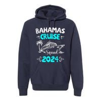 Family Cruise Squad Bahamas 2024 Summer Matching Vacation Premium Hoodie