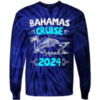 Family Cruise Squad Bahamas 2024 Summer Matching Vacation Tie-Dye Long Sleeve Shirt