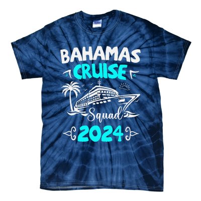 Family Cruise Squad Bahamas 2024 Summer Matching Vacation Tie-Dye T-Shirt