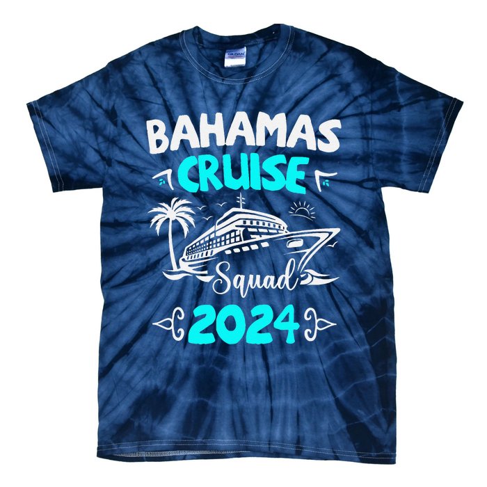 Family Cruise Squad Bahamas 2024 Summer Matching Vacation Tie-Dye T-Shirt