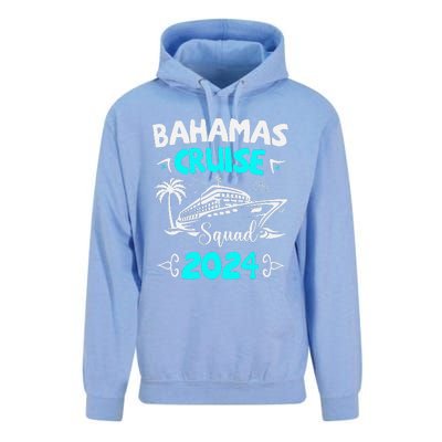 Family Cruise Squad Bahamas 2024 Summer Matching Vacation Unisex Surf Hoodie