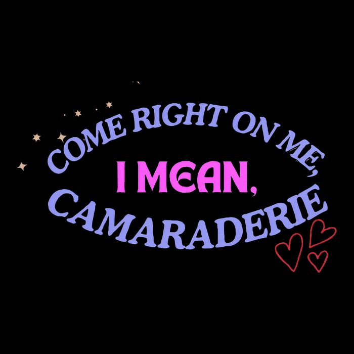 Funny Camaraderie Spelling Come Right On Me Sustainable Beanie