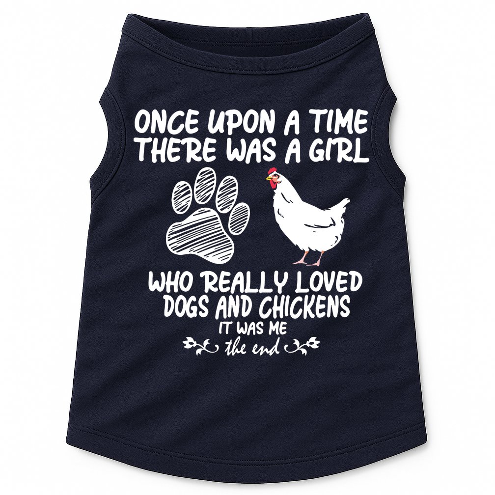 Funny Chicken Shirts For Women Funny Dog Tee Farmer Girl Dog Doggie Tank