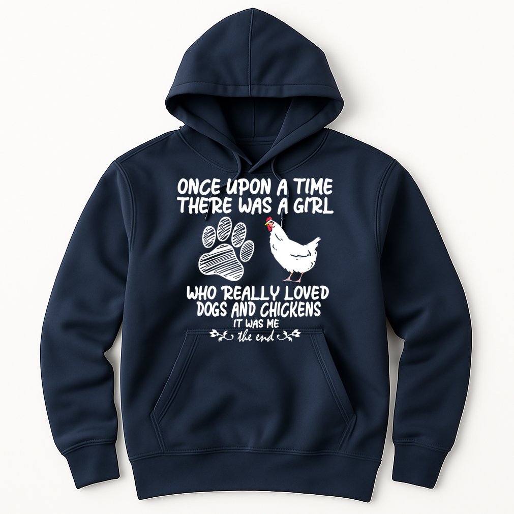 Funny Chicken Shirts For Women Funny Dog Tee Farmer Girl Dog Hoodie