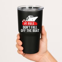 Funny Cruise Ship Rule #1 DonT Fall Off The Boat Funny Cruise Ship Meme Tumbler