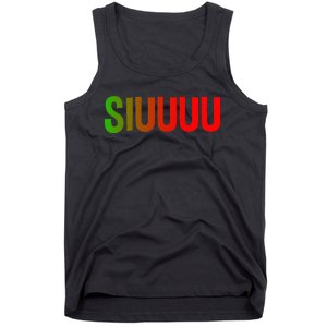 Funny Cheers Siuuuu Tank Top