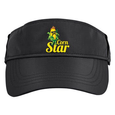 Funny Corn Star Sunglasses Mustache Maize Adult Drive Performance Visor