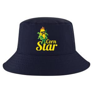 Funny Corn Star Sunglasses Mustache Maize Cool Comfort Performance Bucket Hat