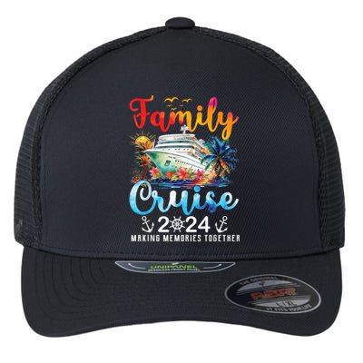 Family Cruise Ship Vacation Trip 2024 Family Cruise Matching Flexfit Unipanel Trucker Cap