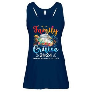 Family Cruise Ship Vacation Trip 2024 Family Cruise Matching Ladies Essential Flowy Tank