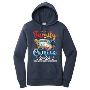 Family Cruise Ship Vacation Trip 2024 Family Cruise Matching Women's Pullover Hoodie