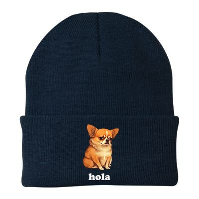 Funny Chihuahua speaks Spanish – Hi (Hola) Beanie