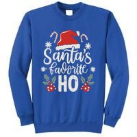 Funny Christmas SantaS Favorite Ho Xmas Hat Great Gift Sweatshirt