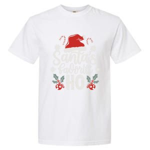 Funny Christmas SantaS Favorite Ho Xmas Hat Great Gift Garment-Dyed Heavyweight T-Shirt