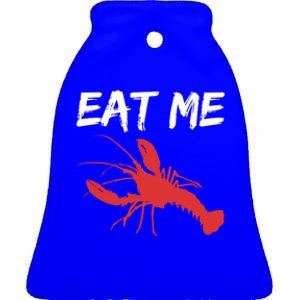 Funny Crawfish Season Clothes For The Next Crawfish Boil Gift Ceramic Bell Ornament