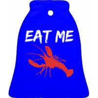 Funny Crawfish Season Clothes For The Next Crawfish Boil Gift Ceramic Bell Ornament