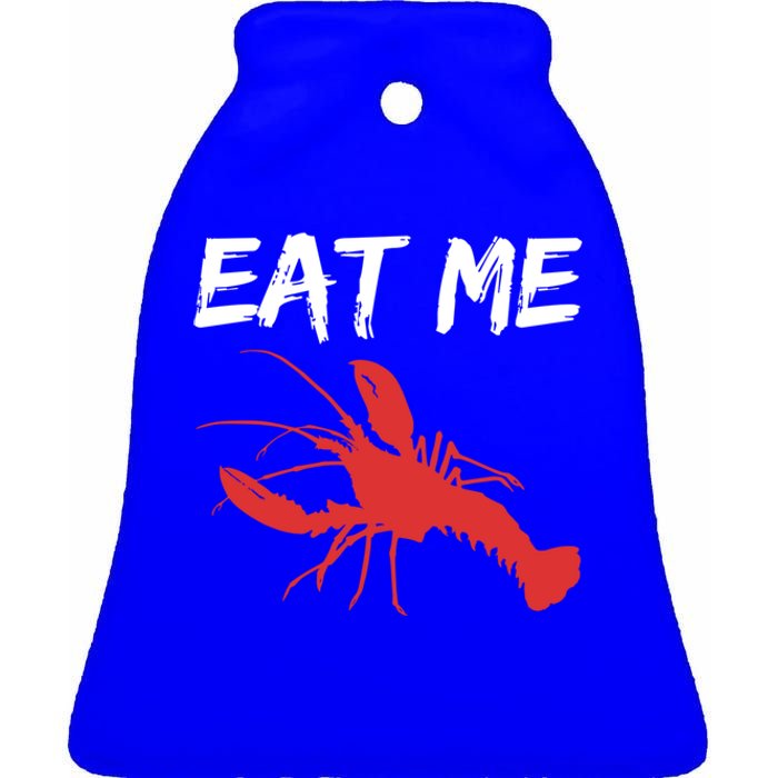 Funny Crawfish Season Clothes For The Next Crawfish Boil Gift Ceramic Bell Ornament