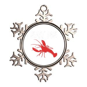 Funny Crawfish Season Clothes For The Next Crawfish Boil Gift Metallic Star Ornament