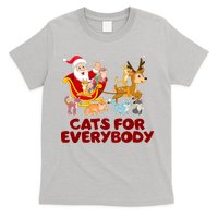 Funny Christmas Santa Claus Cats For Everybody T-Shirt