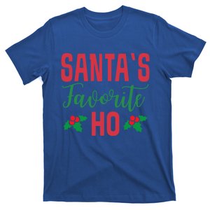 Funny Christmas SantaS Favorite Ho Xmas Gift T-Shirt