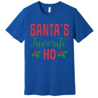 Funny Christmas SantaS Favorite Ho Xmas Gift Premium T-Shirt