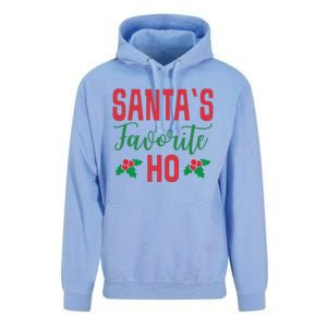 Funny Christmas SantaS Favorite Ho Xmas Gift Unisex Surf Hoodie