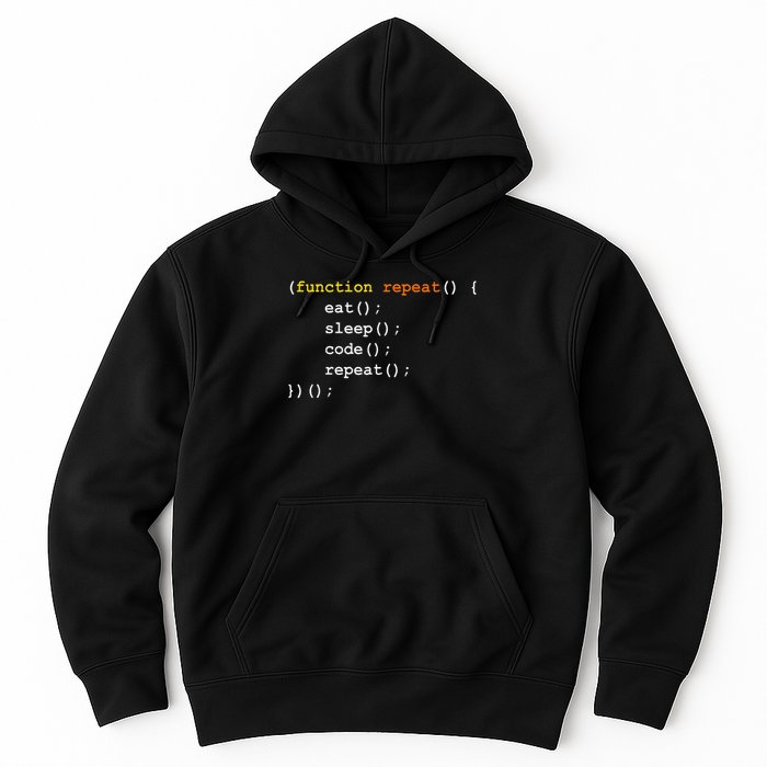 Funny Computer Science Programmer Eat Sleep Code Hoodie