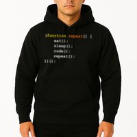 Funny Computer Science Programmer Eat Sleep Code Hoodie