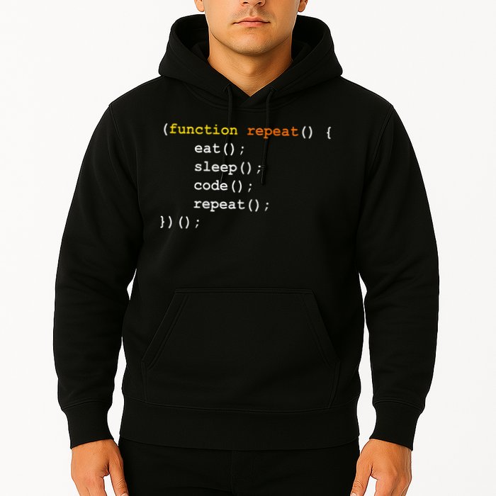 Funny Computer Science Programmer Eat Sleep Code Hoodie
